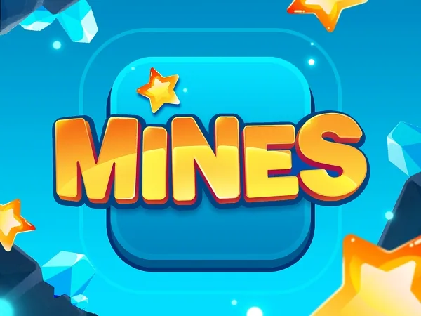 Logo del juego Mines en la plataforma 1win